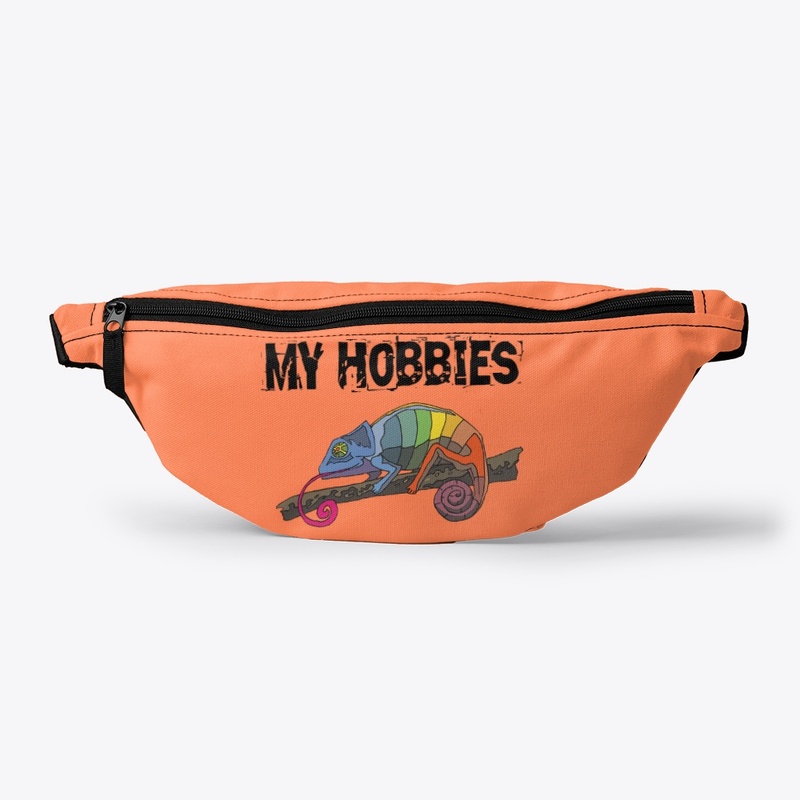 My hobbies words template design
