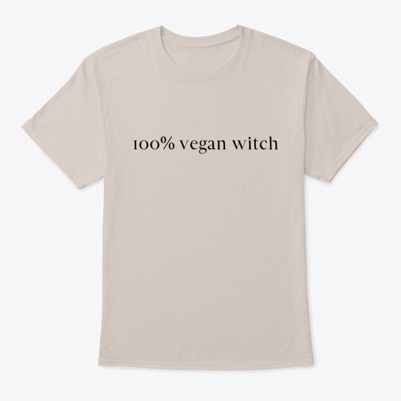 100% Vegan Witch Halloween
