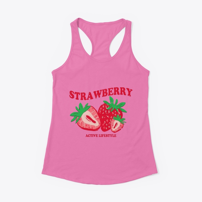 Sweet & Strawberry Active Lifestyle Tank