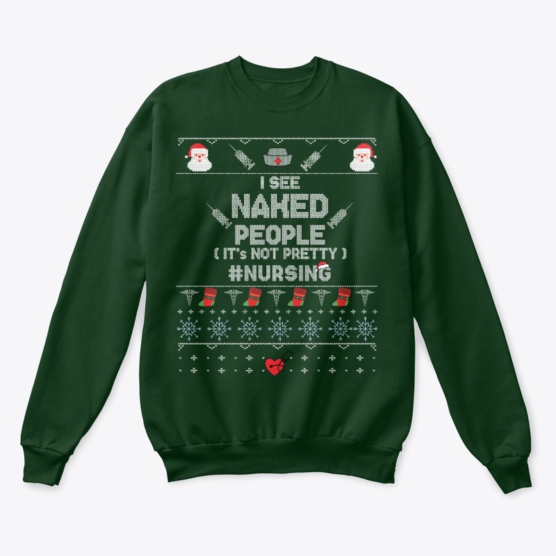Funny Nurse Ugly Christmas SweaterS