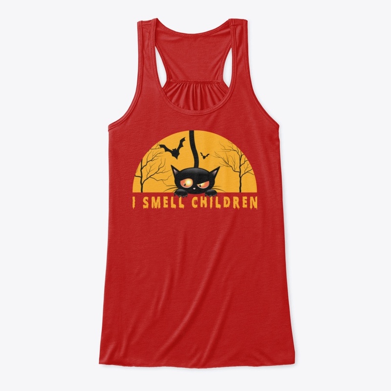 Black Cat Halloween T-Shirt
