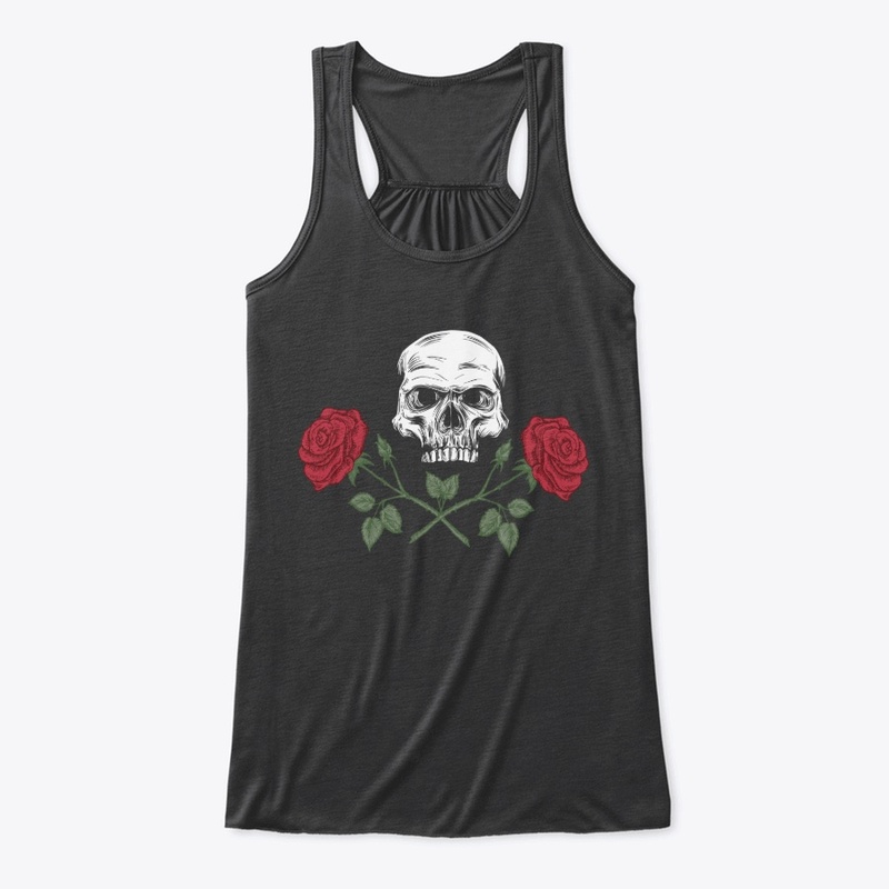 Roses Skull