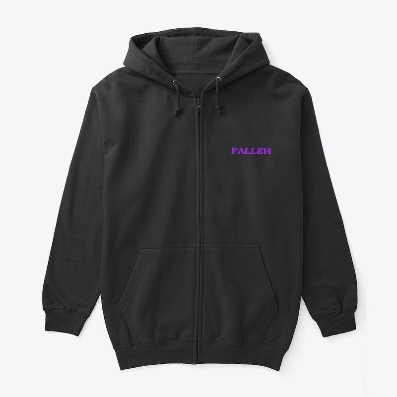 Fallen zip hoodie