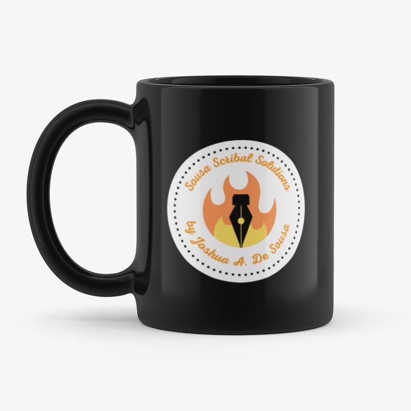 Sousa Scribal Solutions Black Coffee Mug