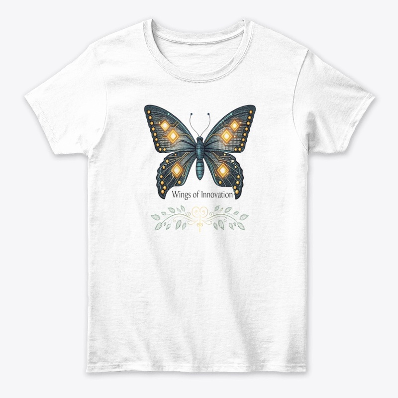 Robotic Butterfly T Shirt design
