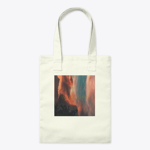9 Thedawn "Vagabond" Logo Natural T-Shirt Front