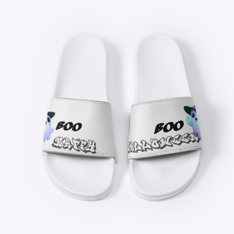 Friendly Ghost  Happy Halloween Slides 
