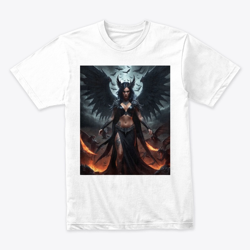 Fierce Winged Demoness Unleashed