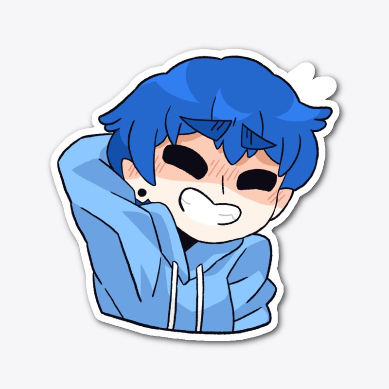 Ehehe Nekro Sticker