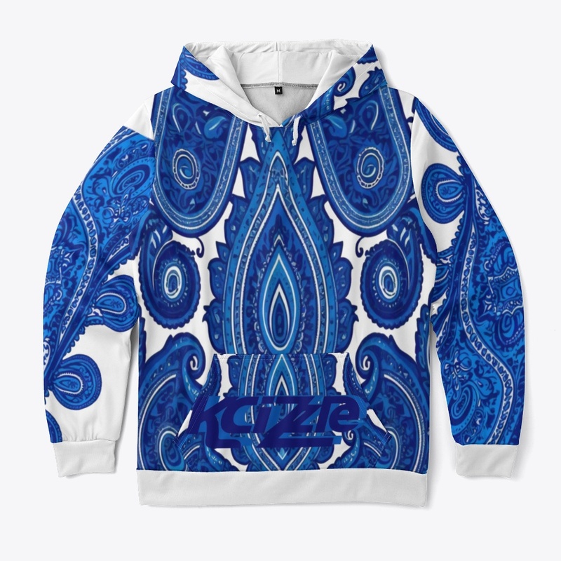 KCizzle Blue Paisly Print Collection