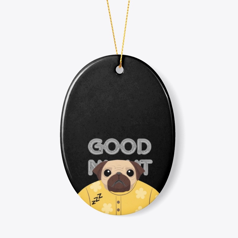 good night pug 🐕‍🦺