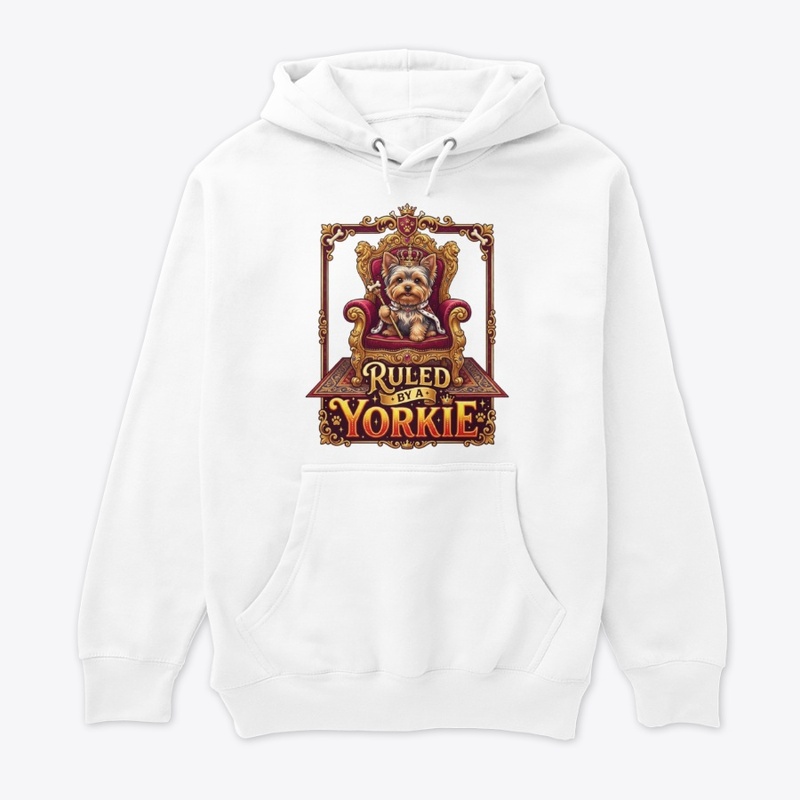Ruled By A Yorkie Funny Dog Lover 