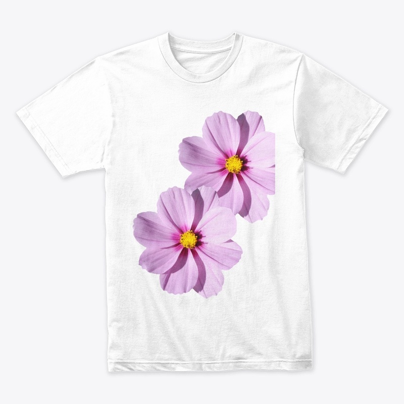 Beautiful flowers design t shirt