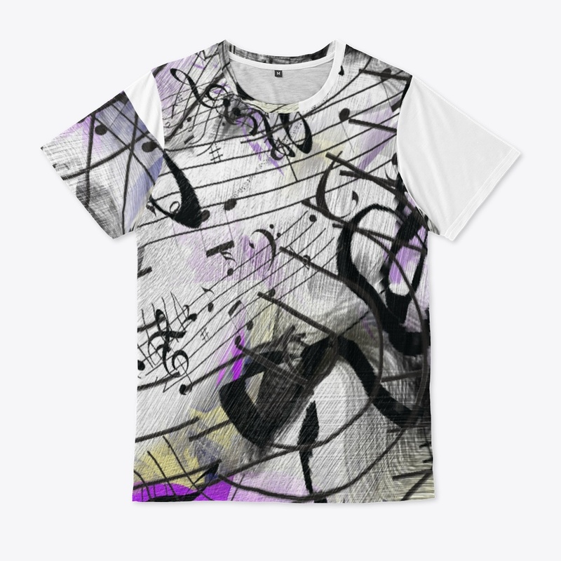 Music icons with purple color