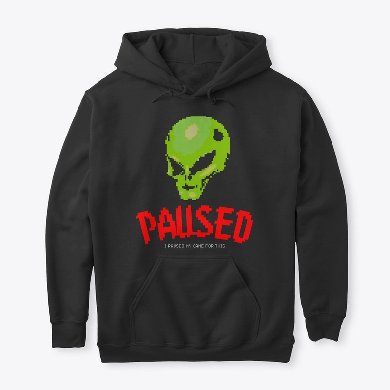 I Paused my Game for This 8-bit Hoodie