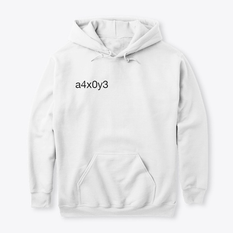 A4x0y3 White Maglietta Front