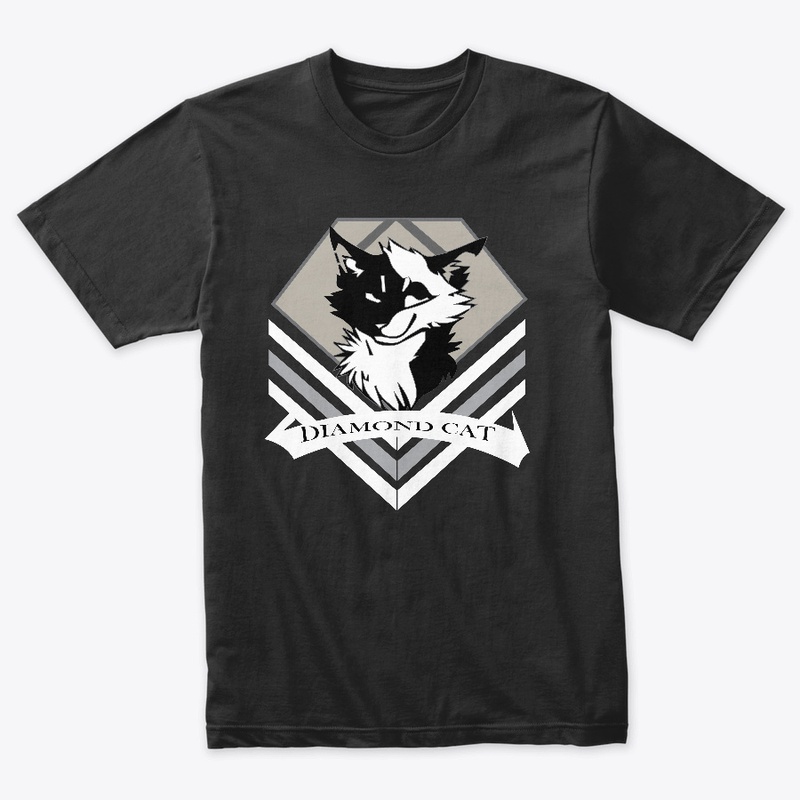 DIAMOND CAT TEESHIRT DESIGN