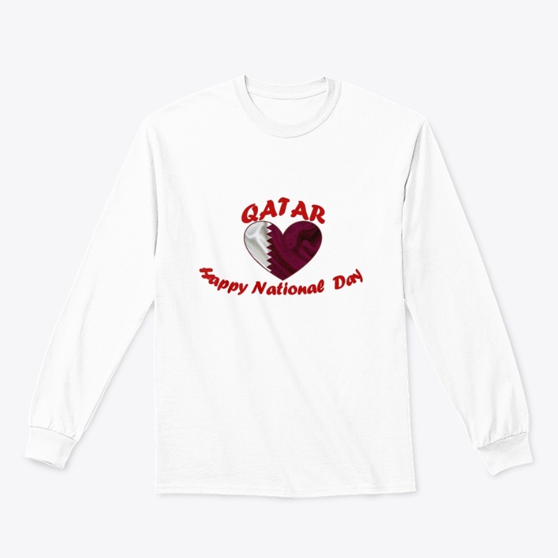 Qatar happy national day T-shirt design