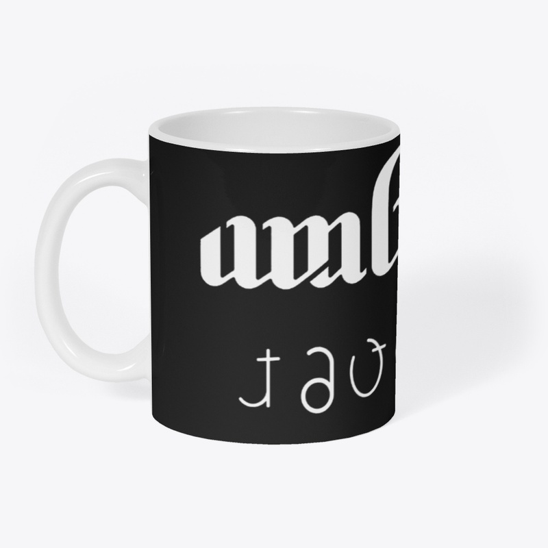 Ambigram Tattooer White ink