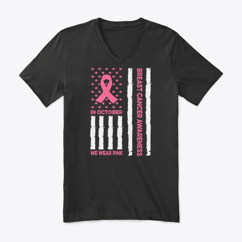 In October We Wear Pink Cancer T shirt