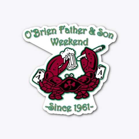 Father & Son Sticker Standard T-Shirt Front