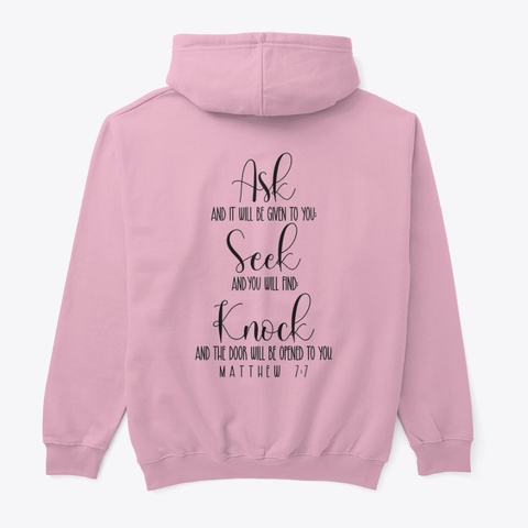 Gift Of Grace Light Pink Kaos Back