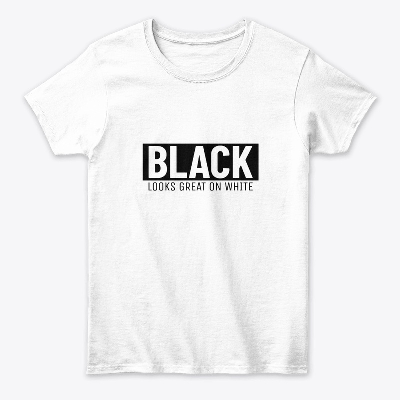 Black Looks Great On White