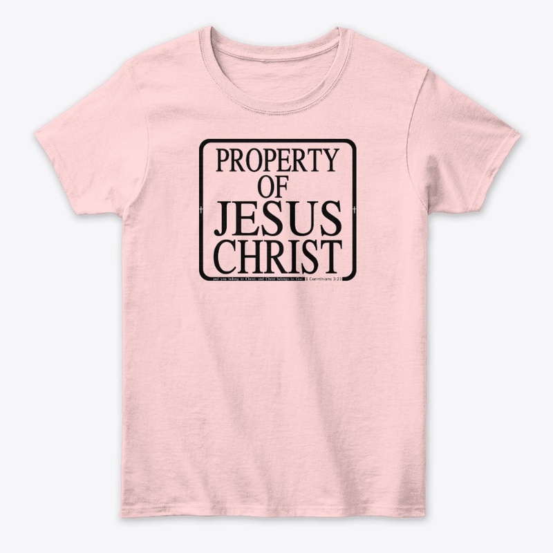 Property Of Jesus Christ Graphic Design