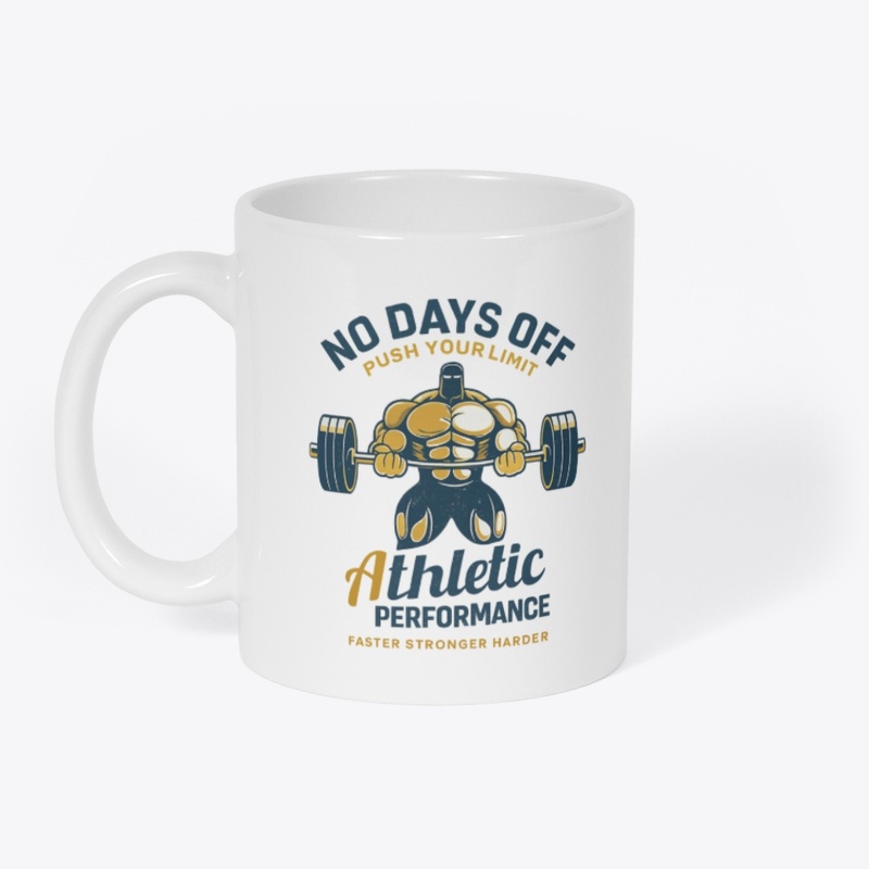 No Days Athletic Performance Gym T-Shirt