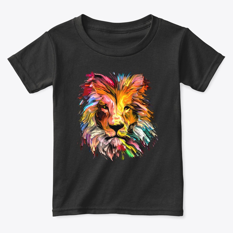 Wild Lion Image Tee-1
