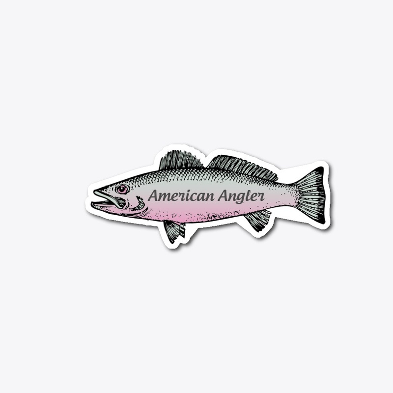 AA- Trout Sticker