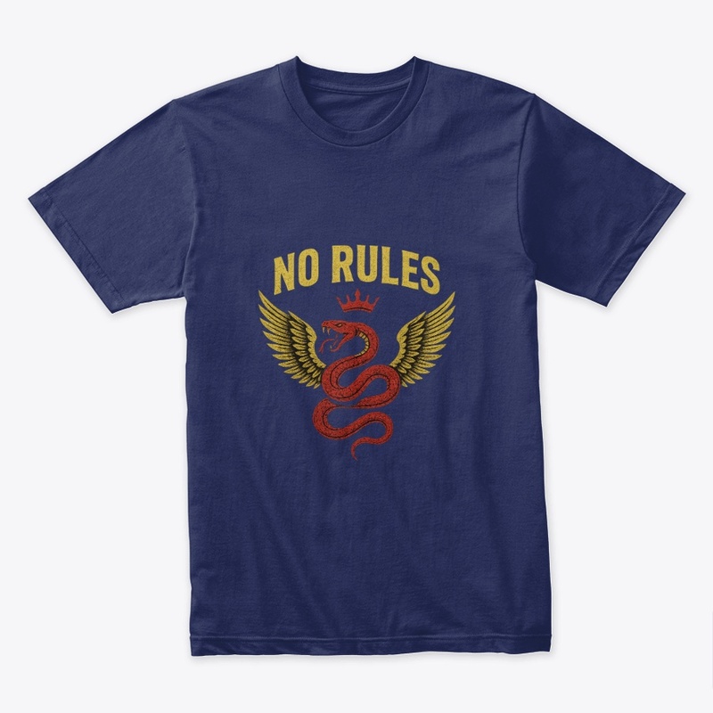No Rules Snake Wing Tee