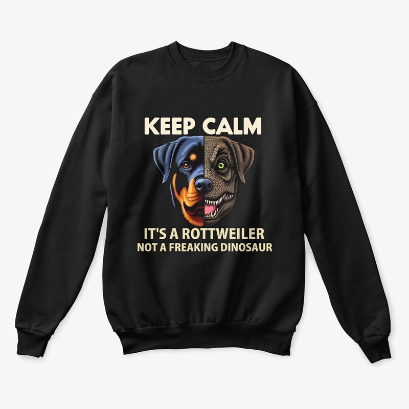 It's a Rottweiler Not a Dinosaur