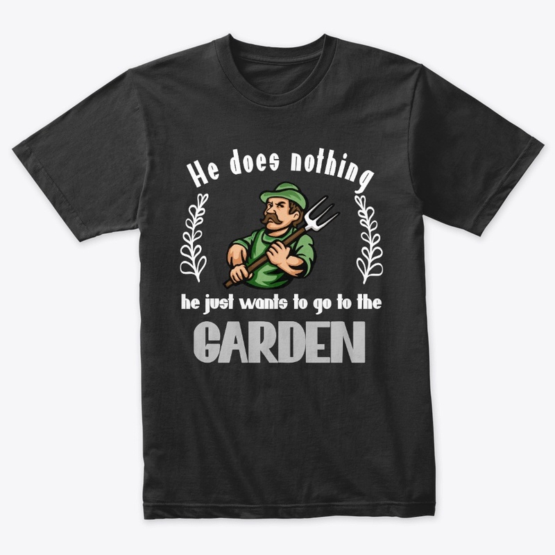 Gardener just wants to go to the garden.