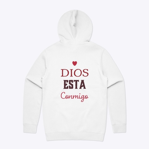 Yo No Estoy Solo White Camiseta Back