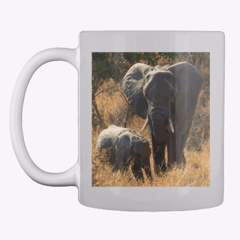 Elephants Family Tee