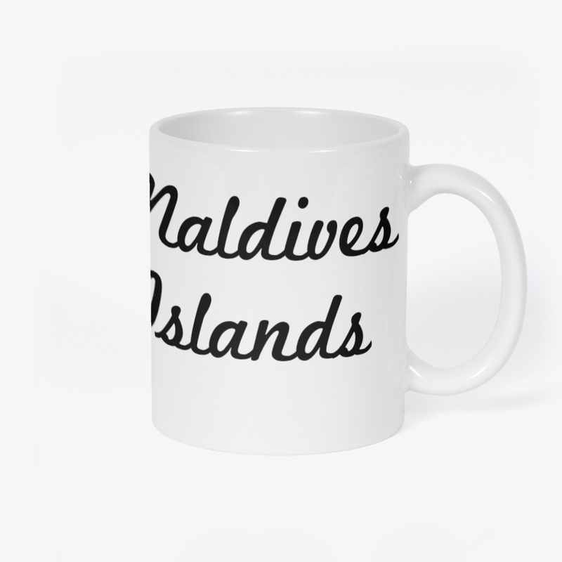 Coffee Mug, Maldives islands theme