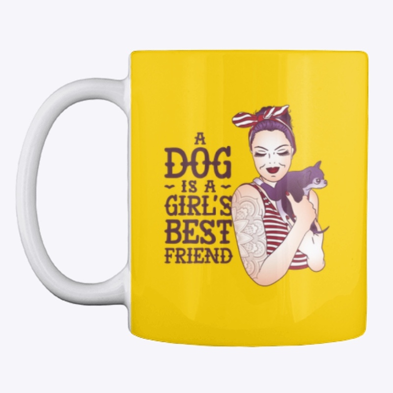 friendship dog mug