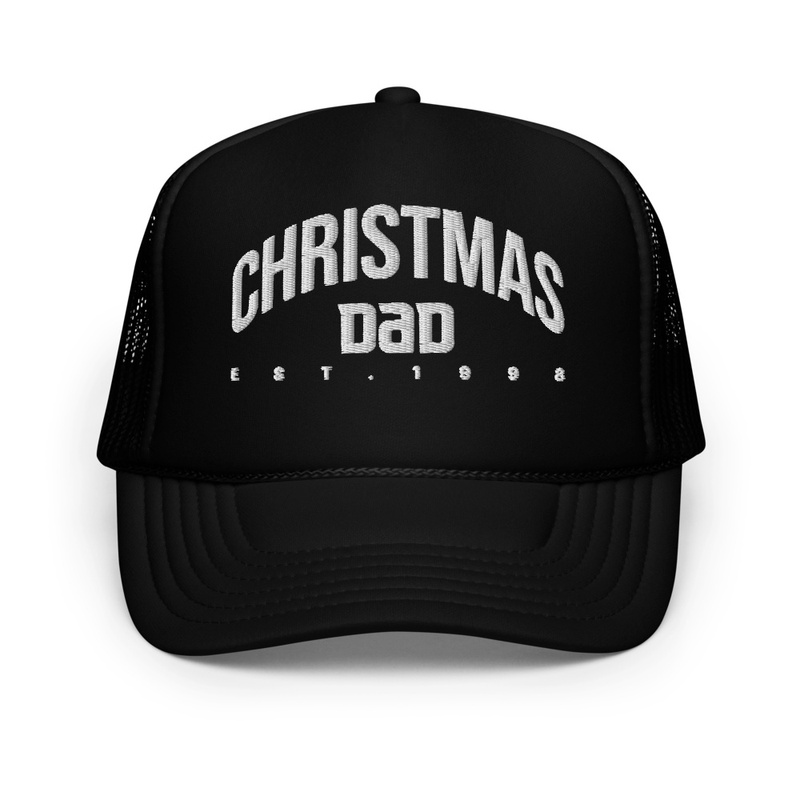 Christmas Dad EST. 1998 Foam Trucker Hat