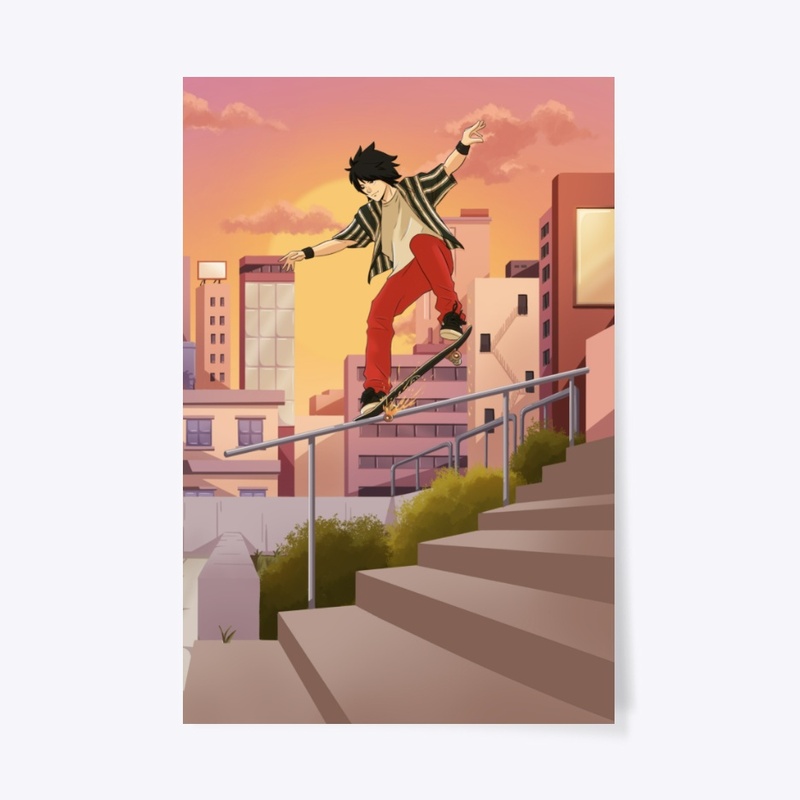 ZexyZek "Sunset" Poster