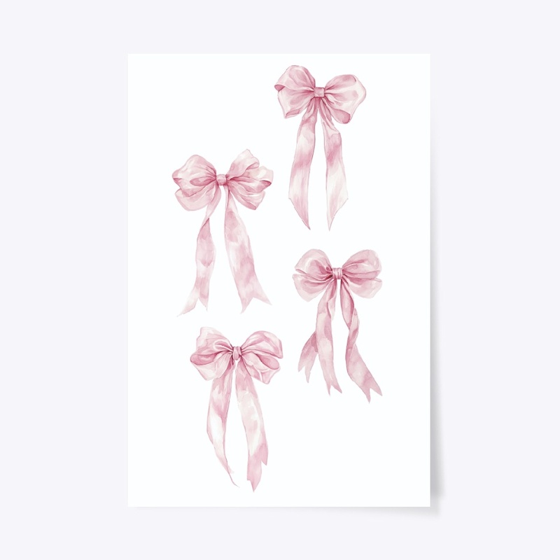 Lovely Pink Bows