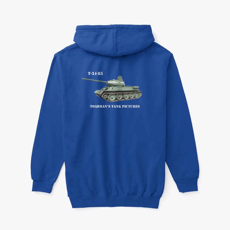 T-34-85 Medium Tank w/logo wht_txt