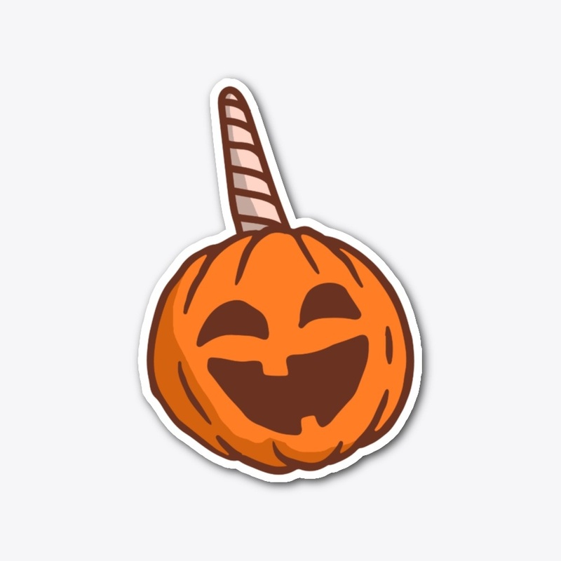 Cute Unicorn Pumpkin Halloween