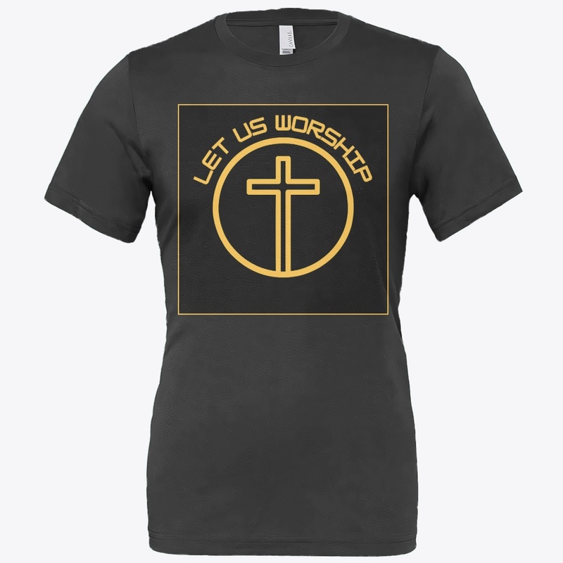 Let Us Worship Cross Tee