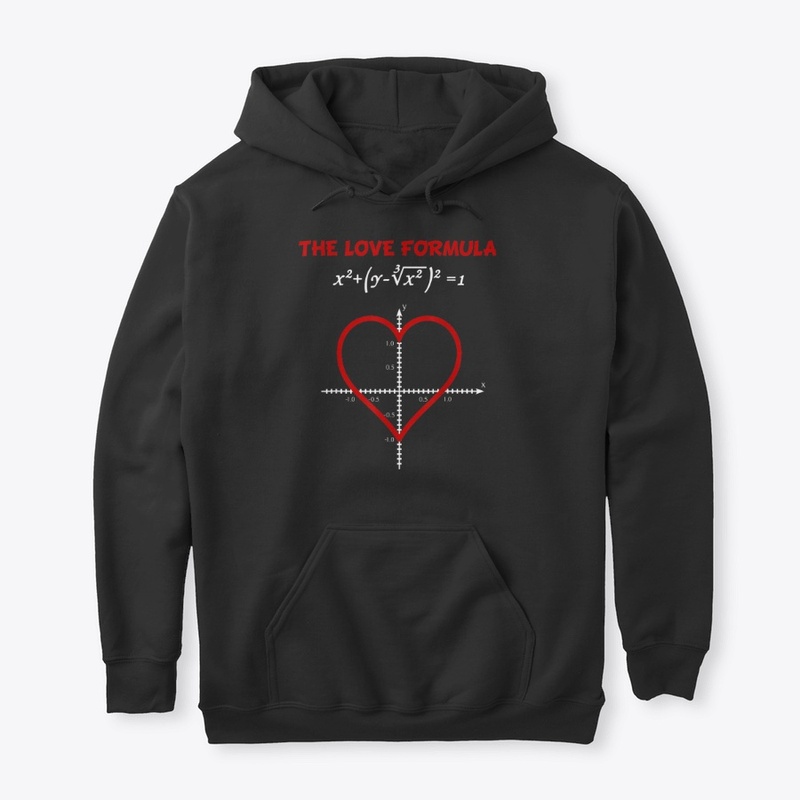 Funny The Love Formula Math T Shirt