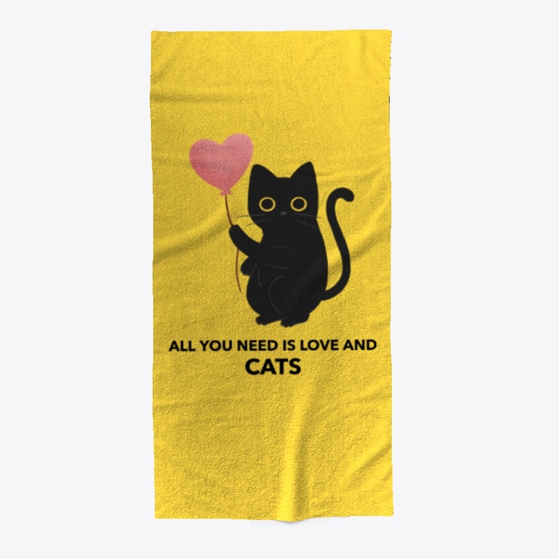 ALL YOU NEED IS LOVE AND CATS ..........