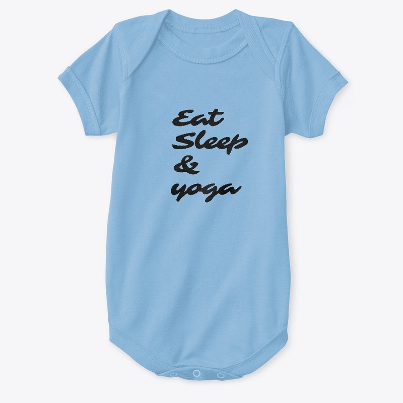 Eat sleep&yoga cool design
