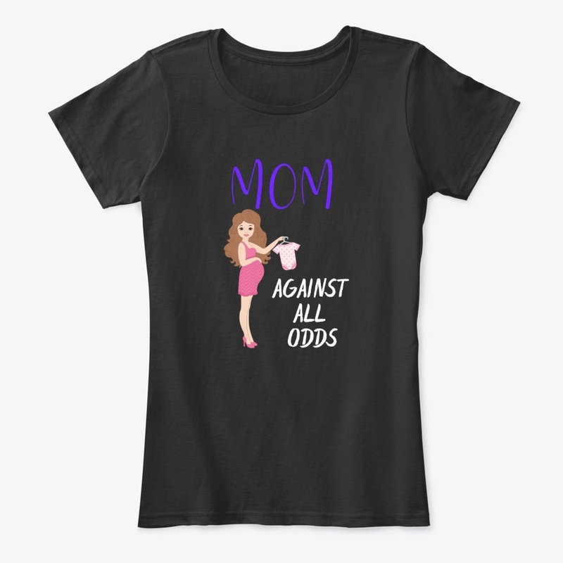 Moms Against All Odds BLACK T-shirt 