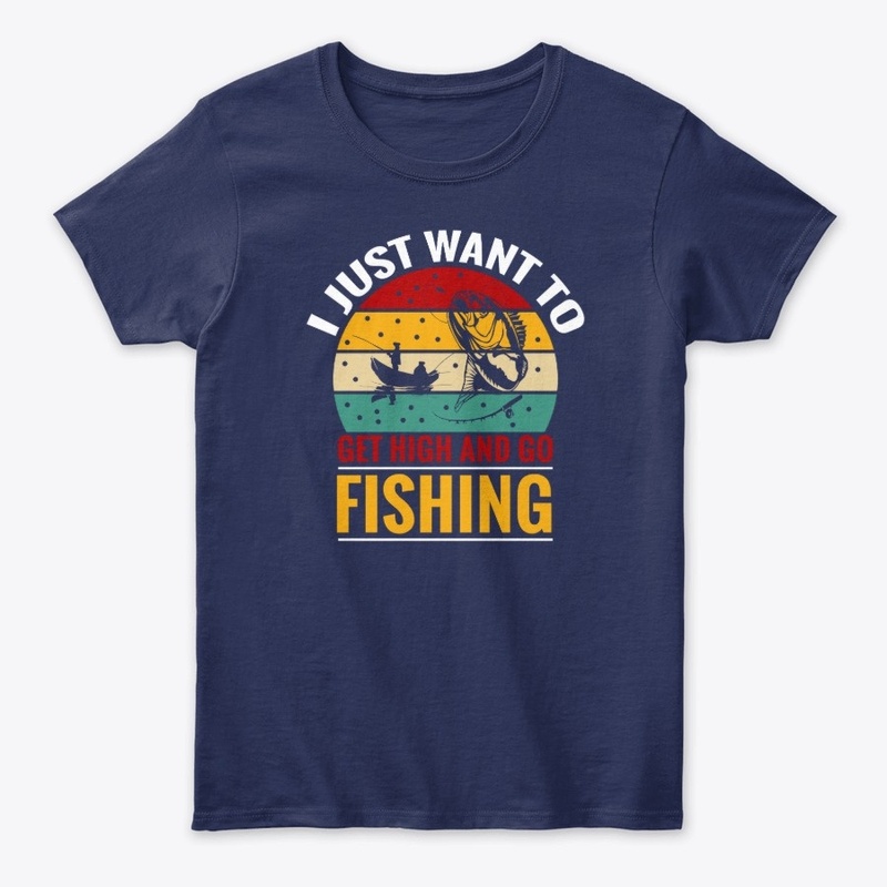 I Just Want to Go...Fishing T-shirt