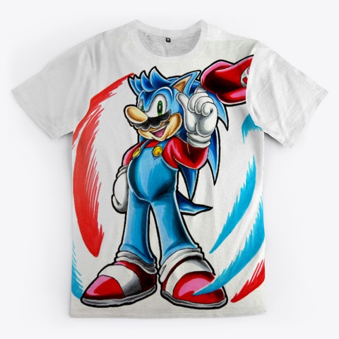 Sonic + Mario Fusion Standard Camiseta Front